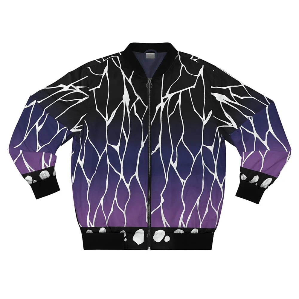 Demon Slayer Insect Pillar Dark Corp Bomber Jacket