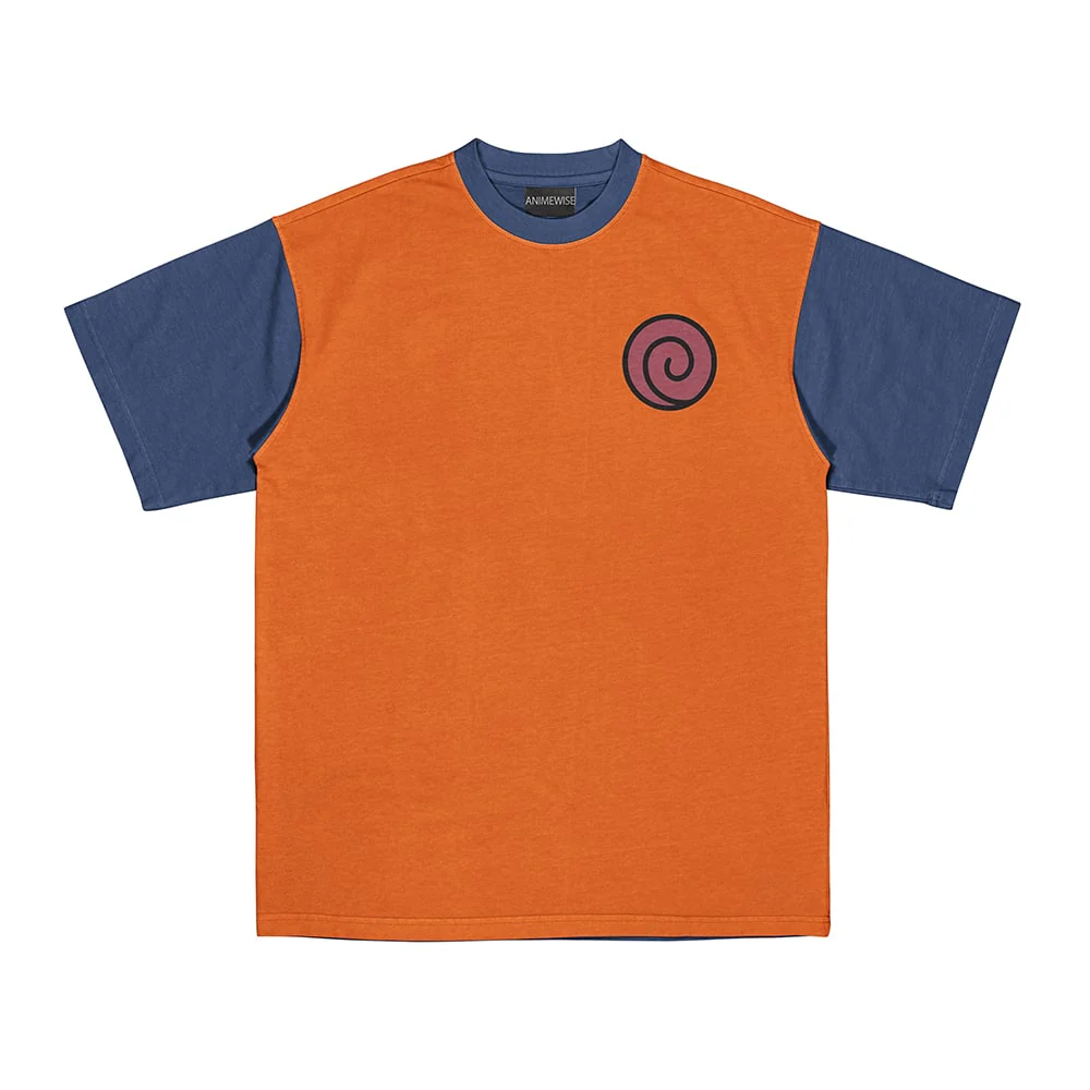 Uzumaki Emblem Color Overlap T-Shirt
