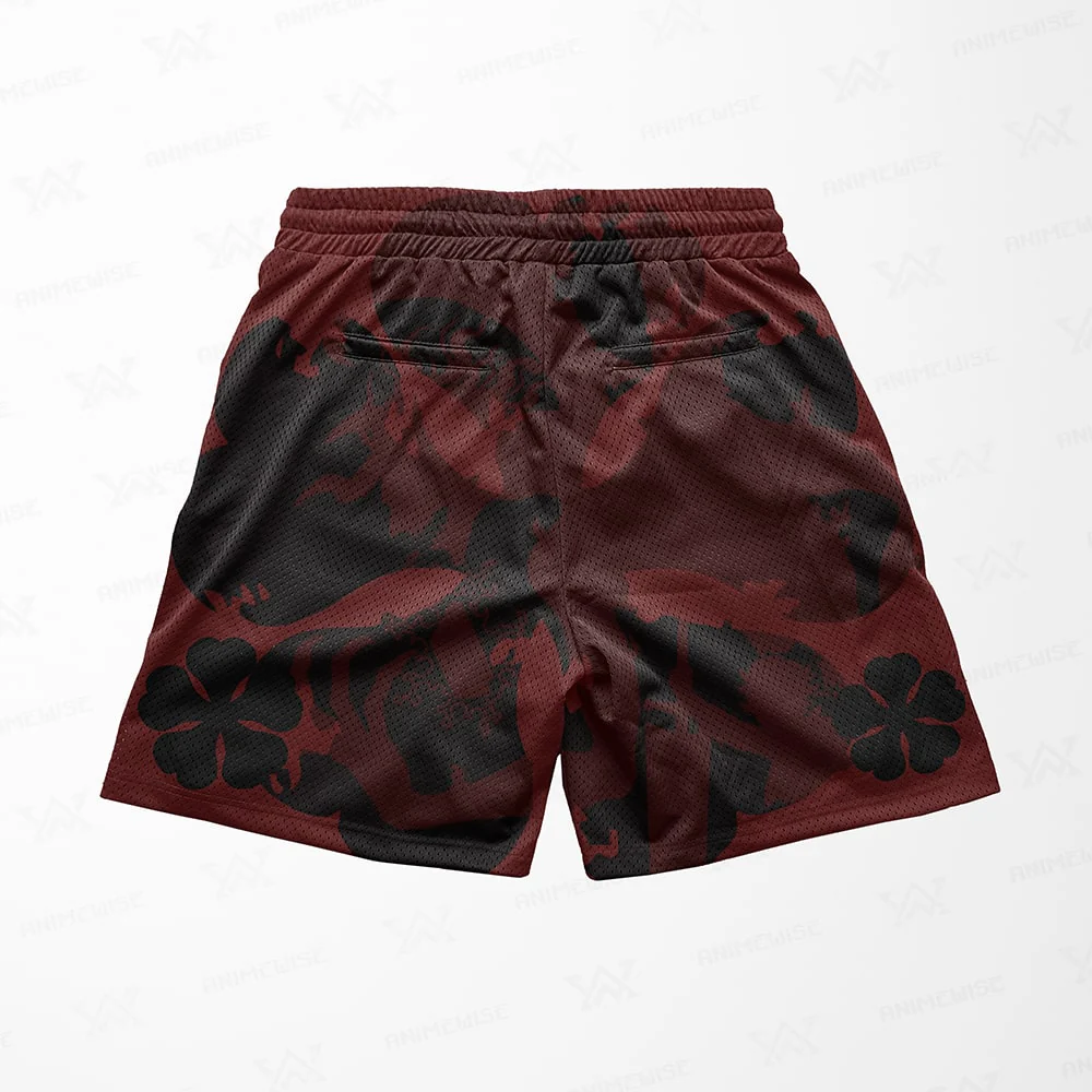 The Demon Of Clover Mesh shorts