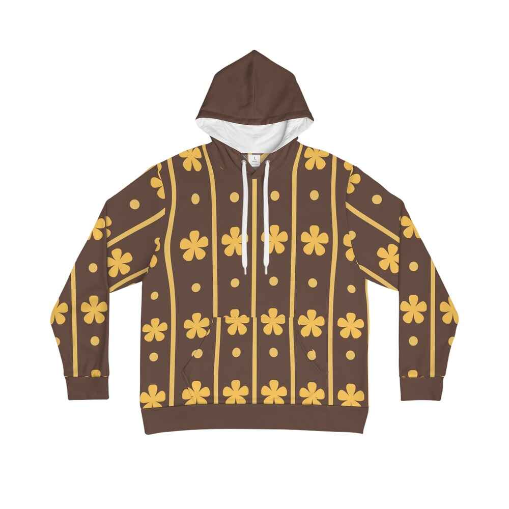 One Piece Law Wano Pattern Pullover Hoodie
