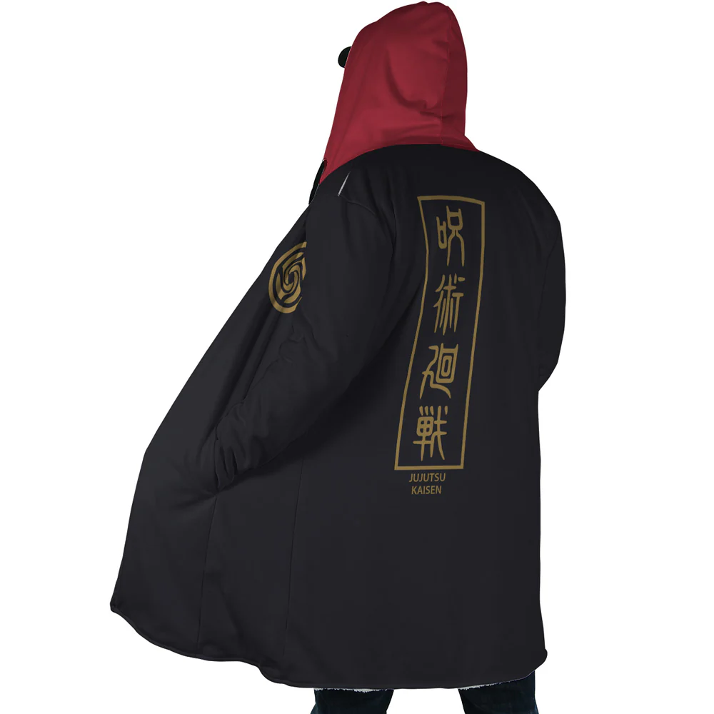 Jujutsu Kaisen Curse School Hooded Cloak Coat