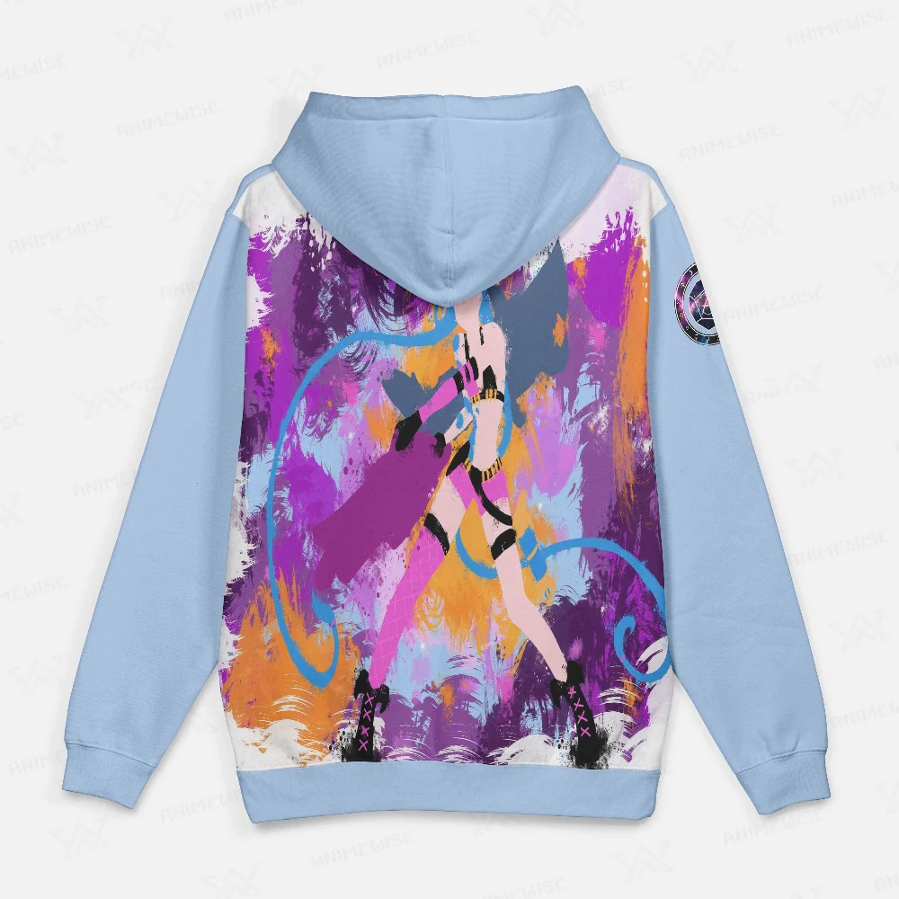 Arcane Jinx Abstract Brushed Arcane Gaming Hoodie