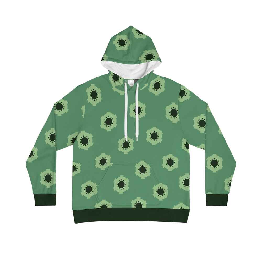 One Piece Zoro Wano Pattern Pullover Hoodie