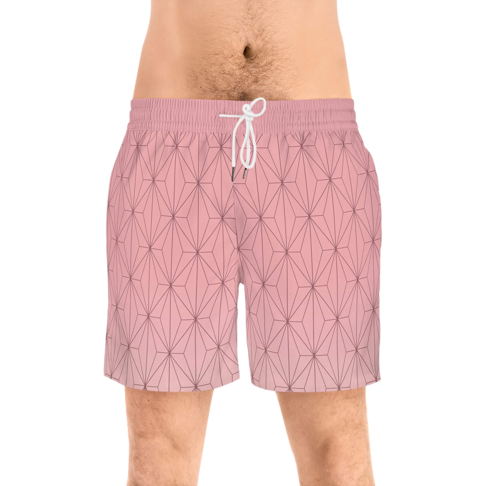 Demon Slayer Nez Classic Pattern Swim Shorts