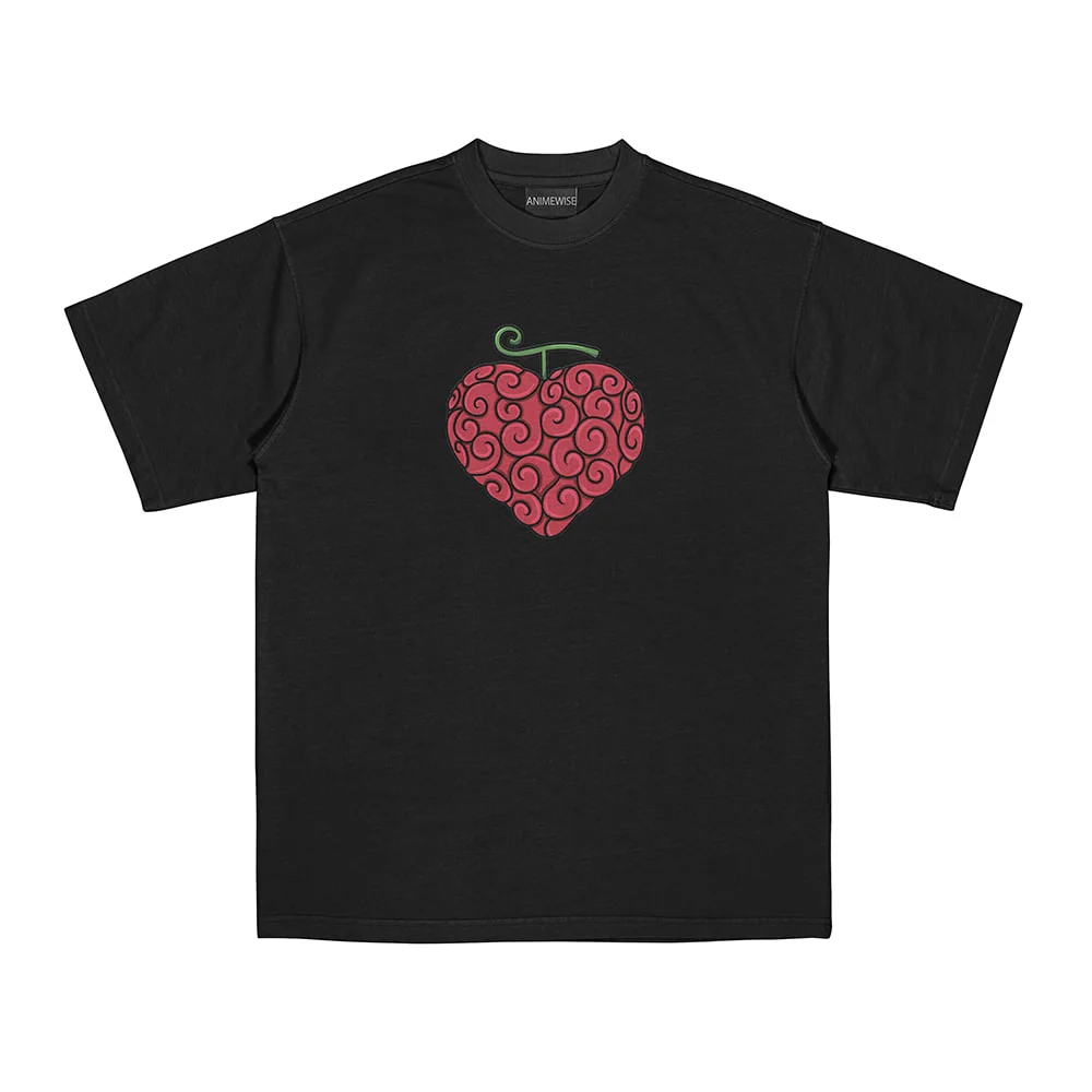 One Piece D Law Devil Fruit Heart T-Shirt