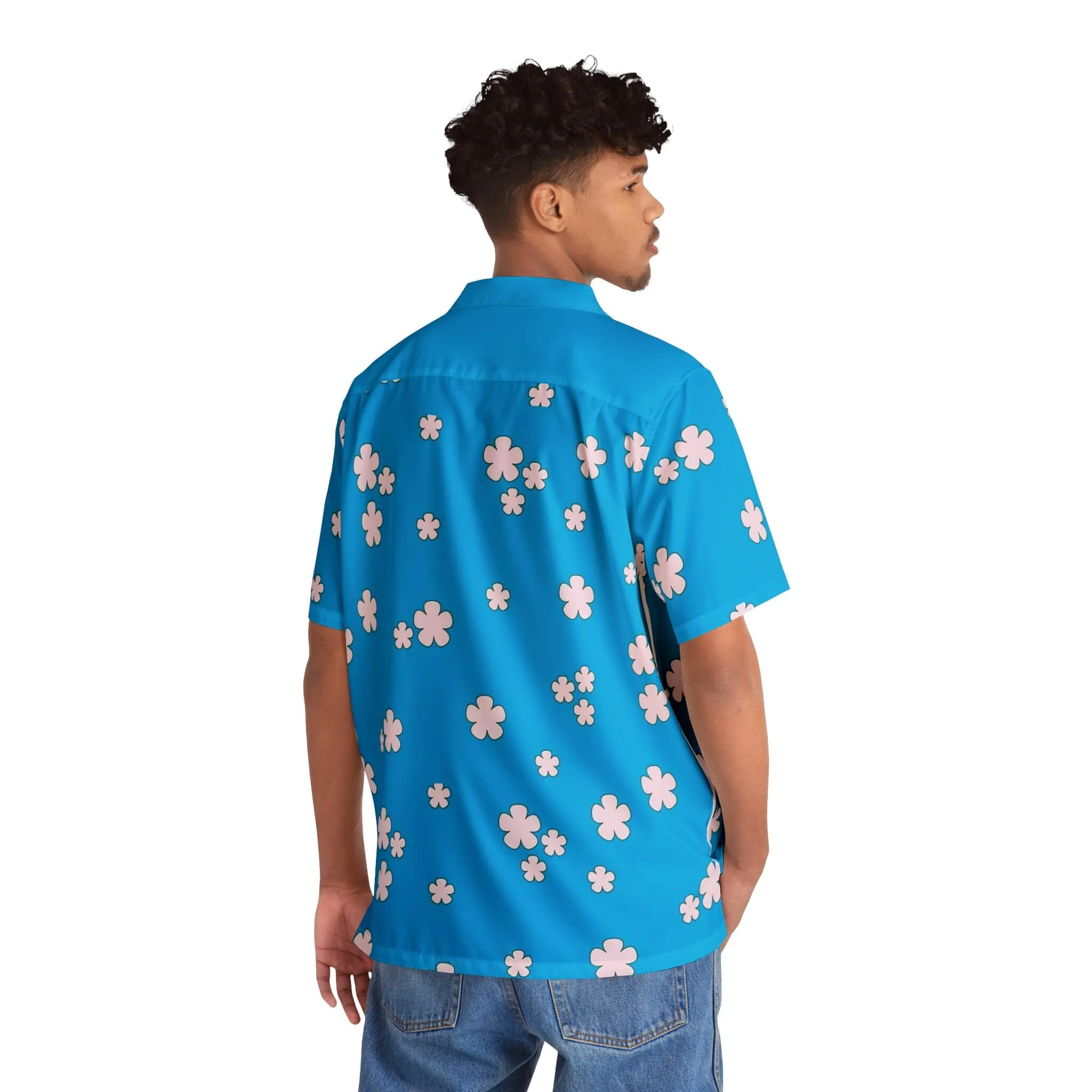 One Piece Nami Wano Kuni Kimono Hawaiian Short Sleeved Shirt