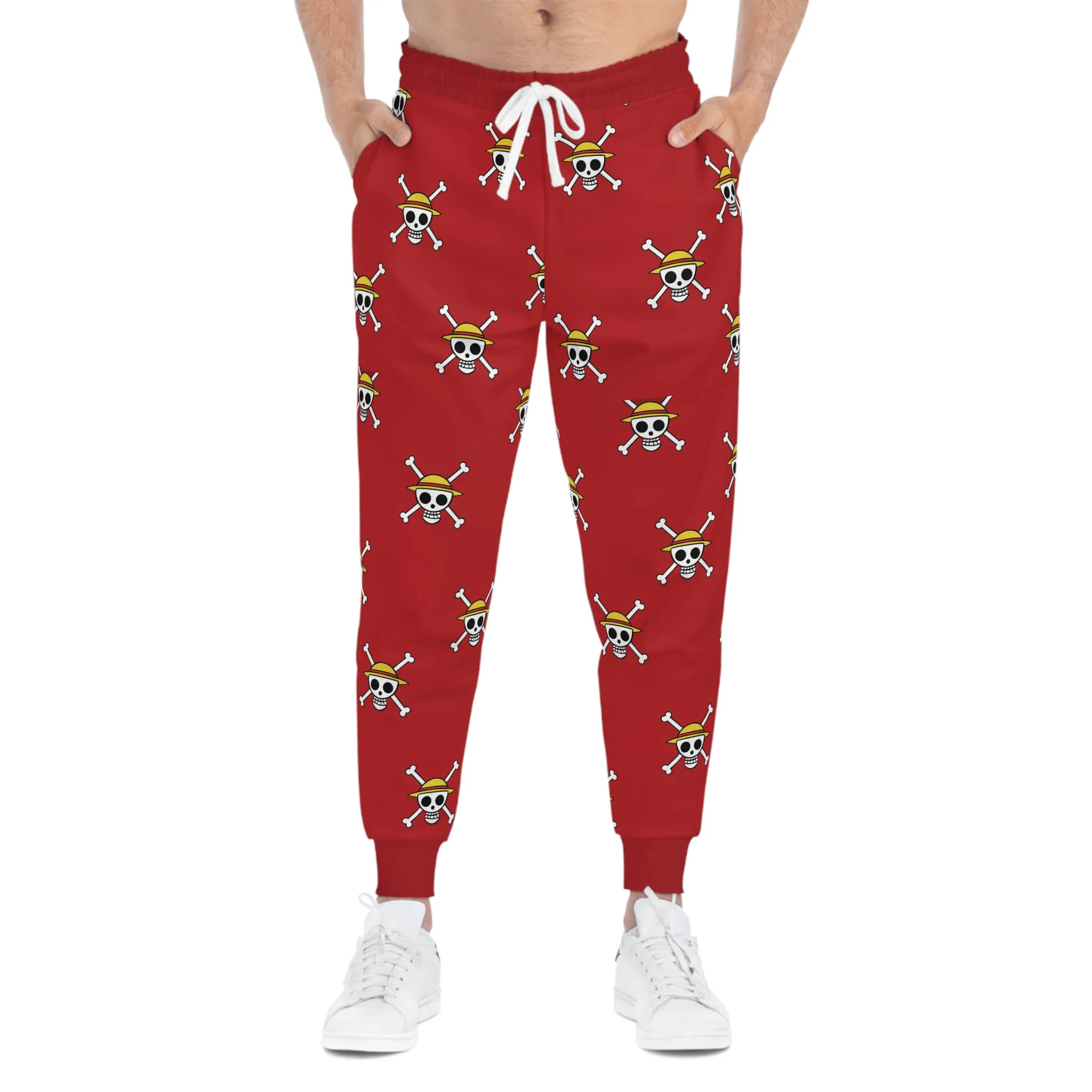 One Piece Straw Hat Pirates Jolly Roger Sweatpants Jogger