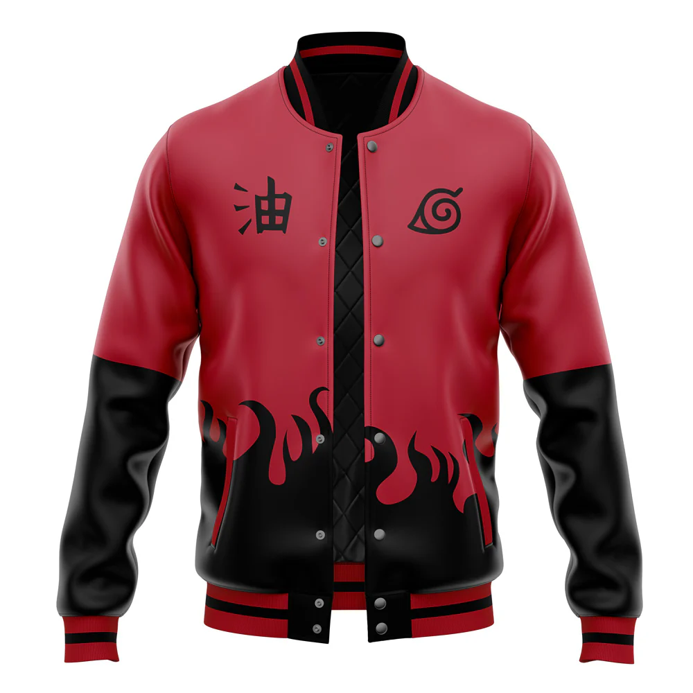 Naruto Namakaze Shinobi Baseball Jacket