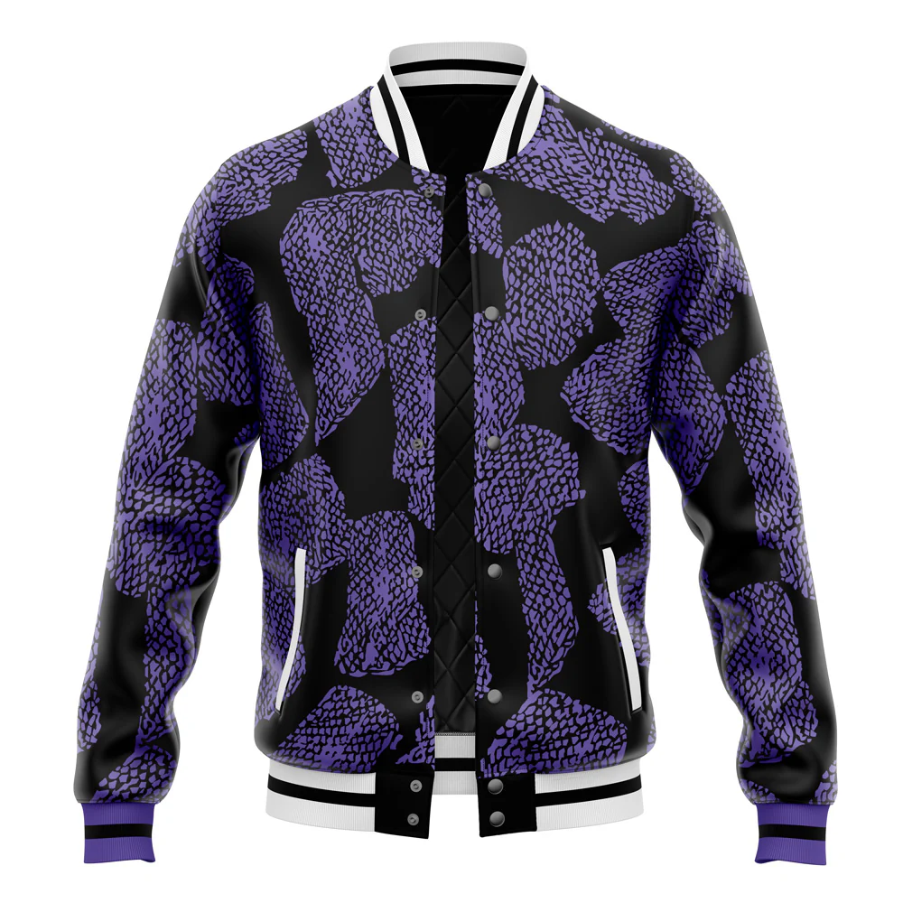 Demon Slayer Twelve Kizuki Upper Rank Corp Baseball Jacket