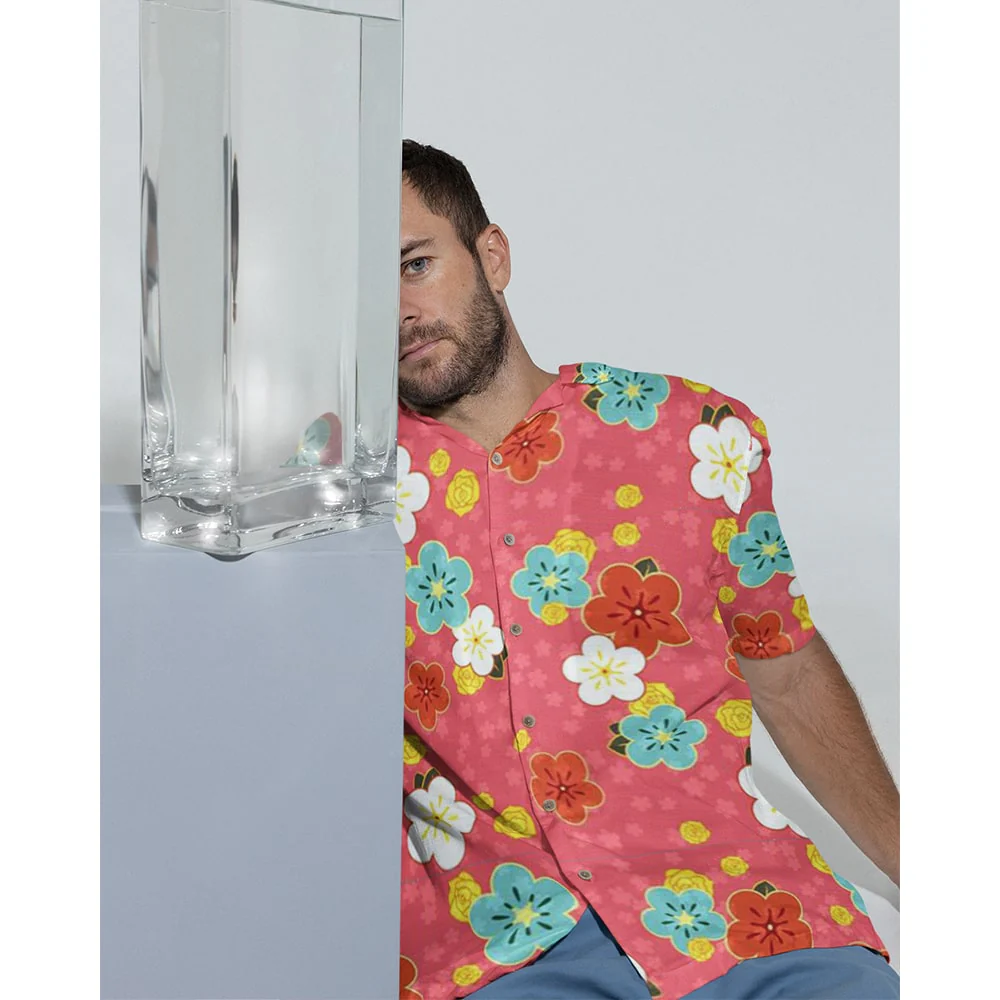 My Hero Academia Roman Hawaiian Short Sleeved Shirt