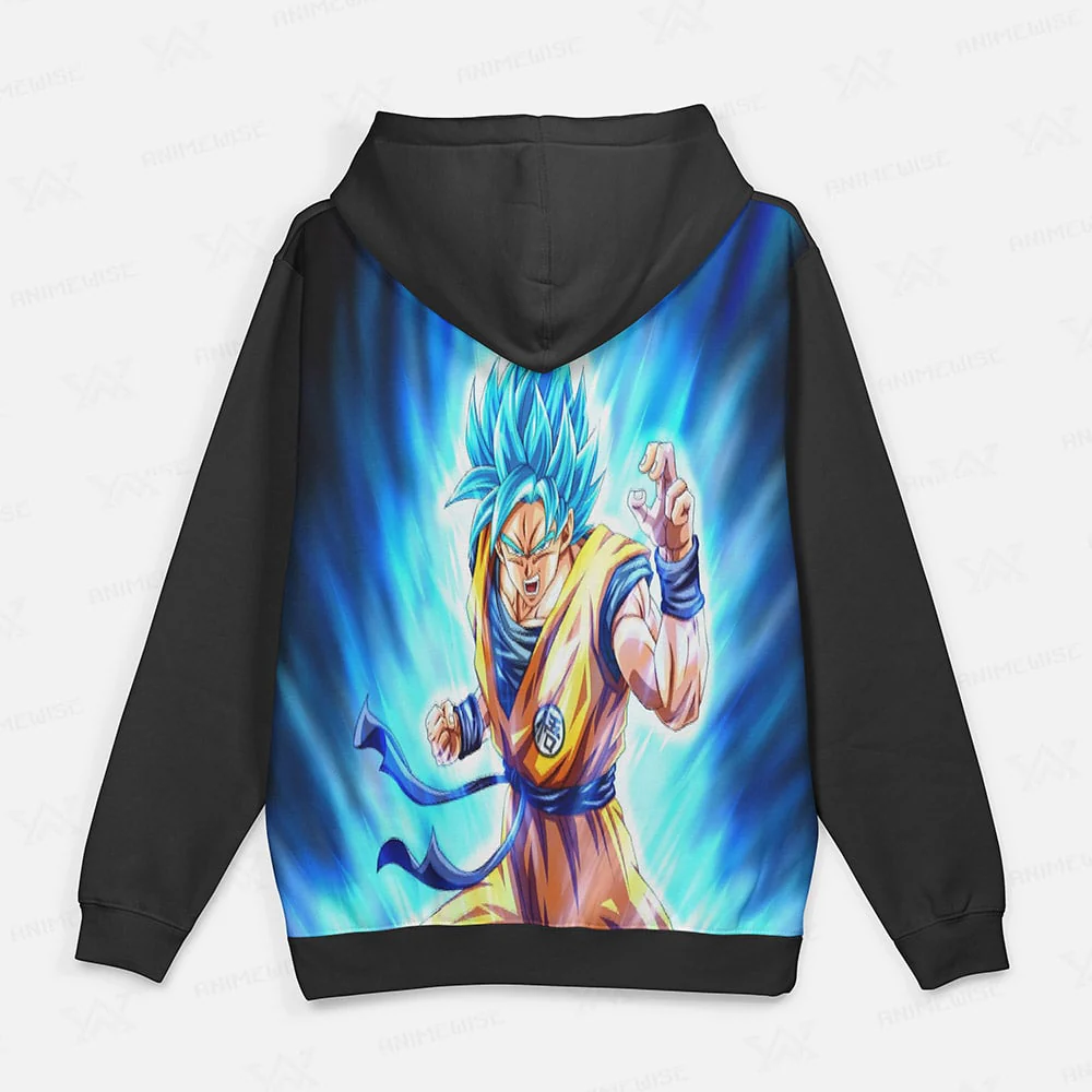 Dragon Ball Goku Assult of The Saiyans Pullover Hoodie