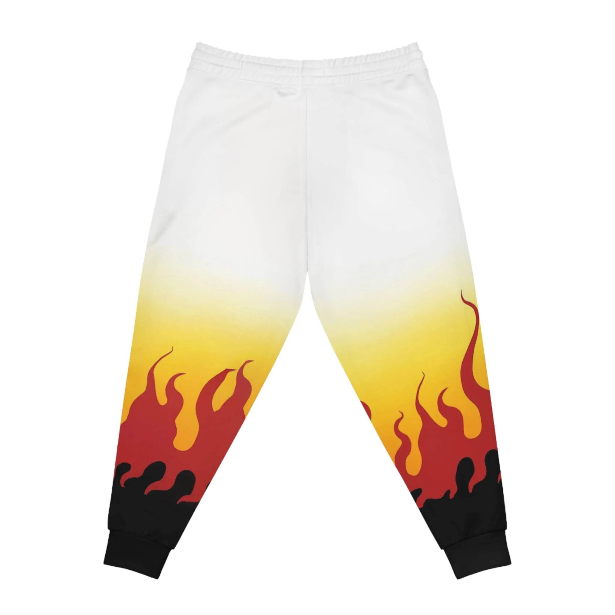 Demon Slayer Flame Pillar Pattern Sweatpants Joggers