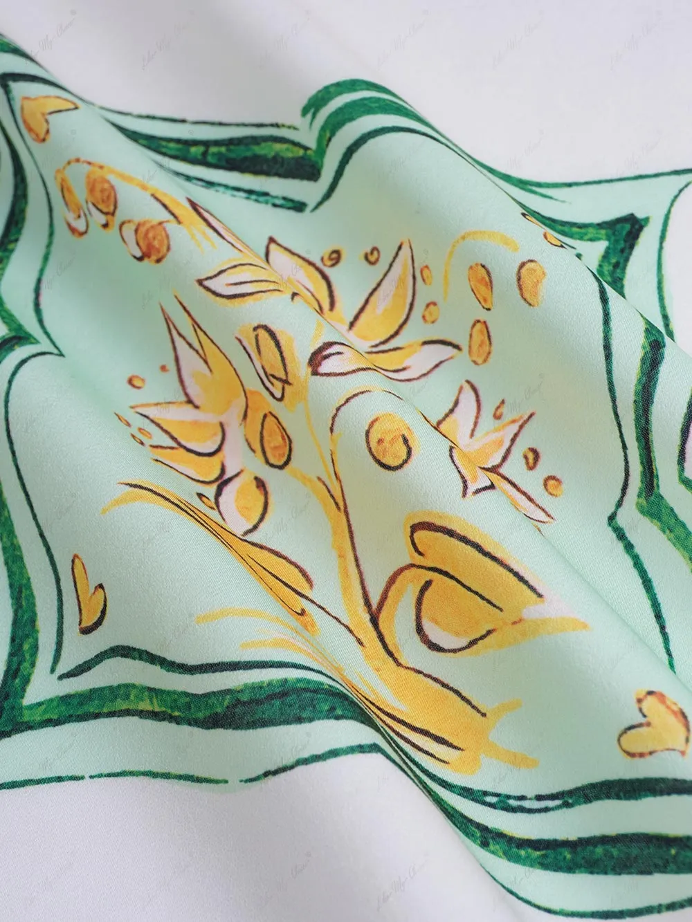 Cream Unique Ethnic Print Shirt Shorts Set