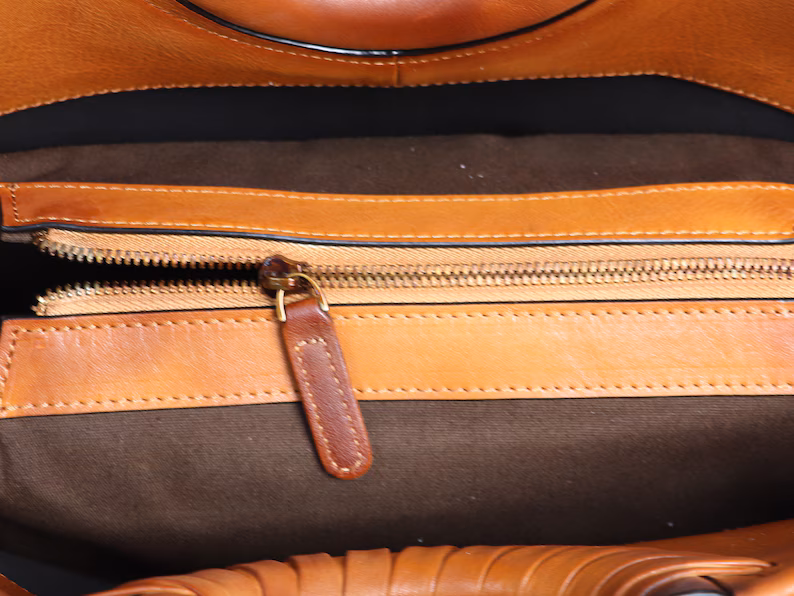 Genuine Leather Handbag for Women Hand Painted Cat Animal Personalized Custom Pattern Handmade Tote Bag Crossbody Shoulder Bag Satchel Purse