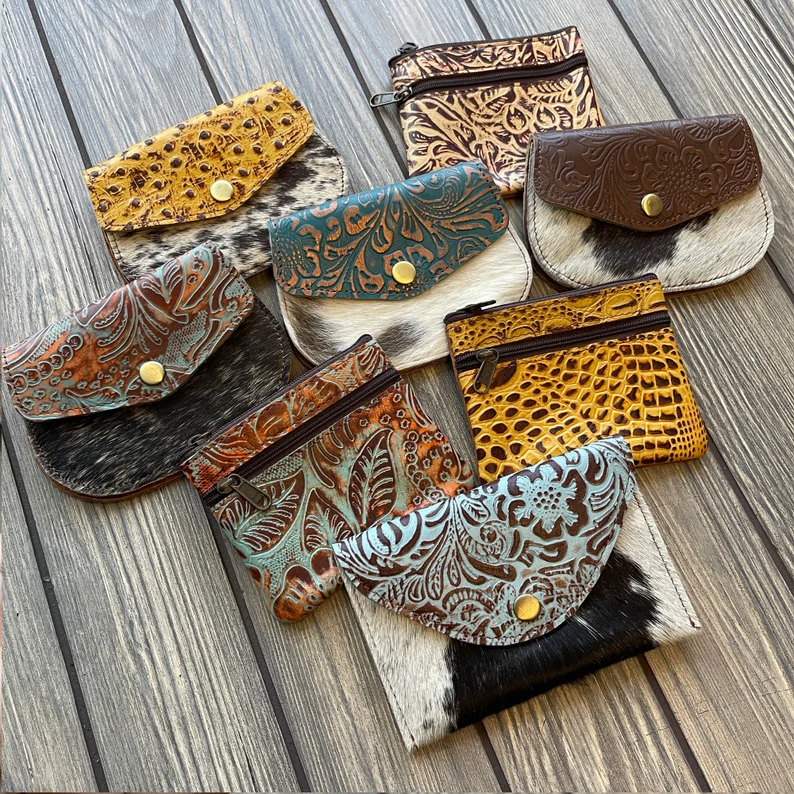Handcrafted Leather And Cowhide Wallets | Compact And Stylish