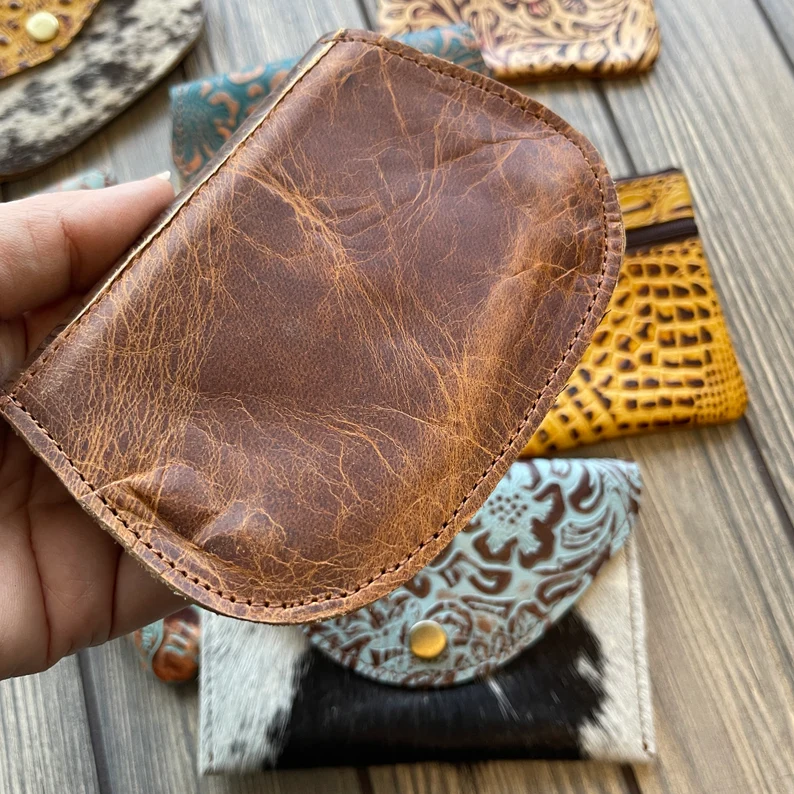 Handcrafted Leather And Cowhide Wallets | Compact And Stylish