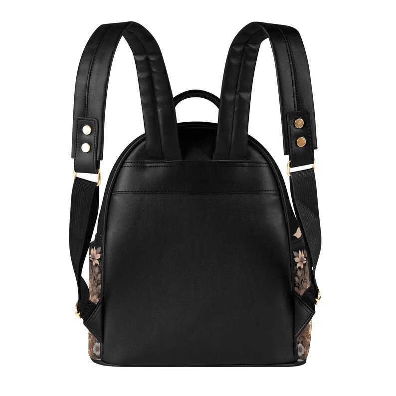 Dark Witchy Vegan Leather Backpack PU Backpack Mini Backpack Cute Bags for Girls Women Gift Bags