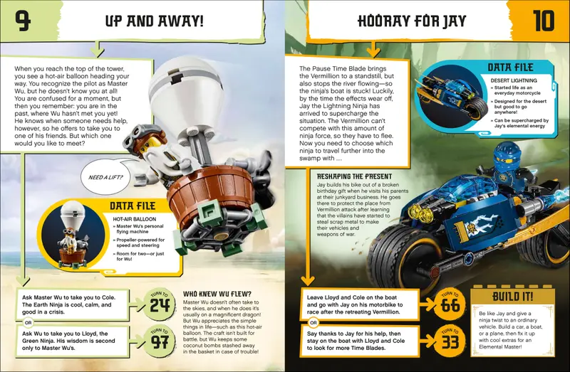 LEGO® NINJAGO® Choose Your Ninja Mission