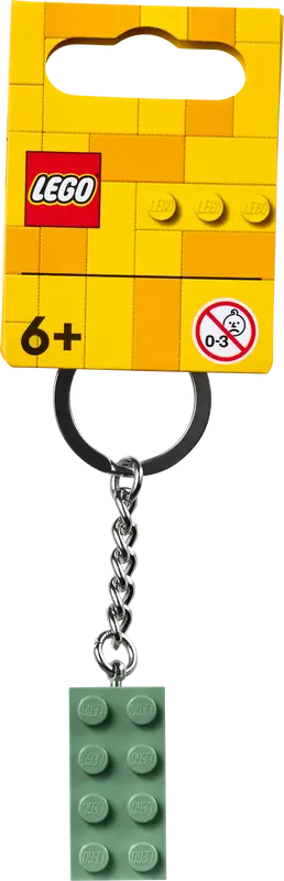 2x4 Sand Green Key Chain