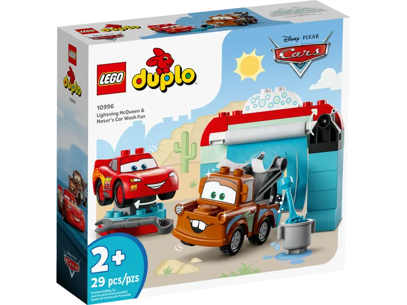 Lightning McQueen & Mater's Car Wash Fun