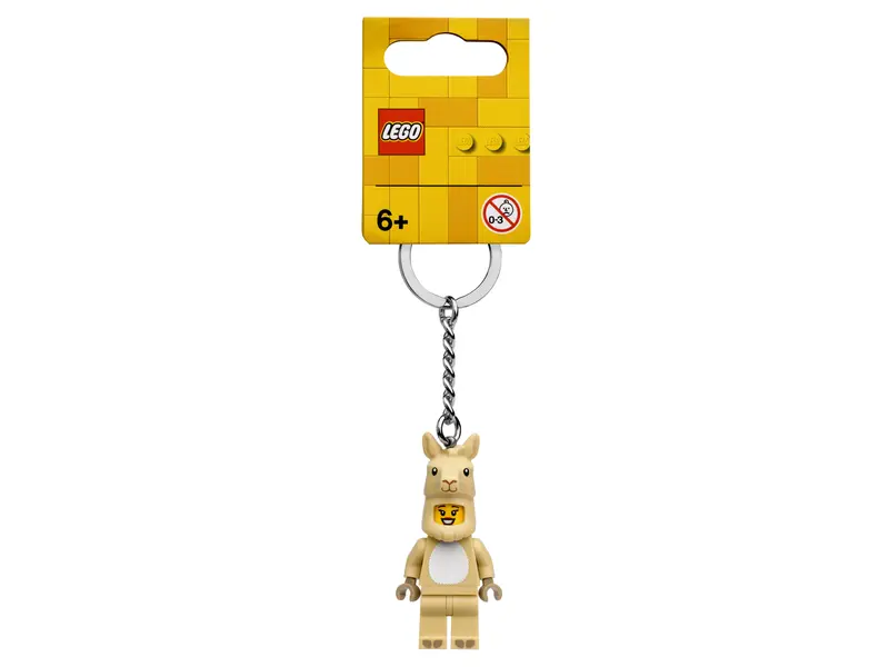 Llama Girl Key Chain