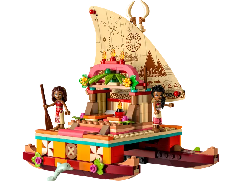 Moana's Wayfinding Boat