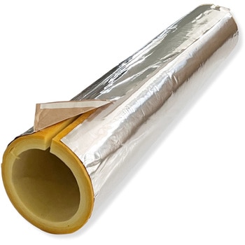 グラスウール 保温筒 50mm厚×1M 10枚 配管用保温材 断熱材 マグイゾベール マグパイプカバー