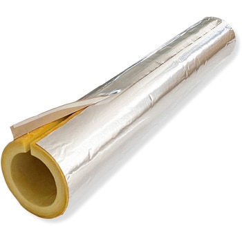 グラスウール 保温筒 50mm厚×1M 10枚 配管用保温材 断熱材 マグイゾベール マグパイプカバー