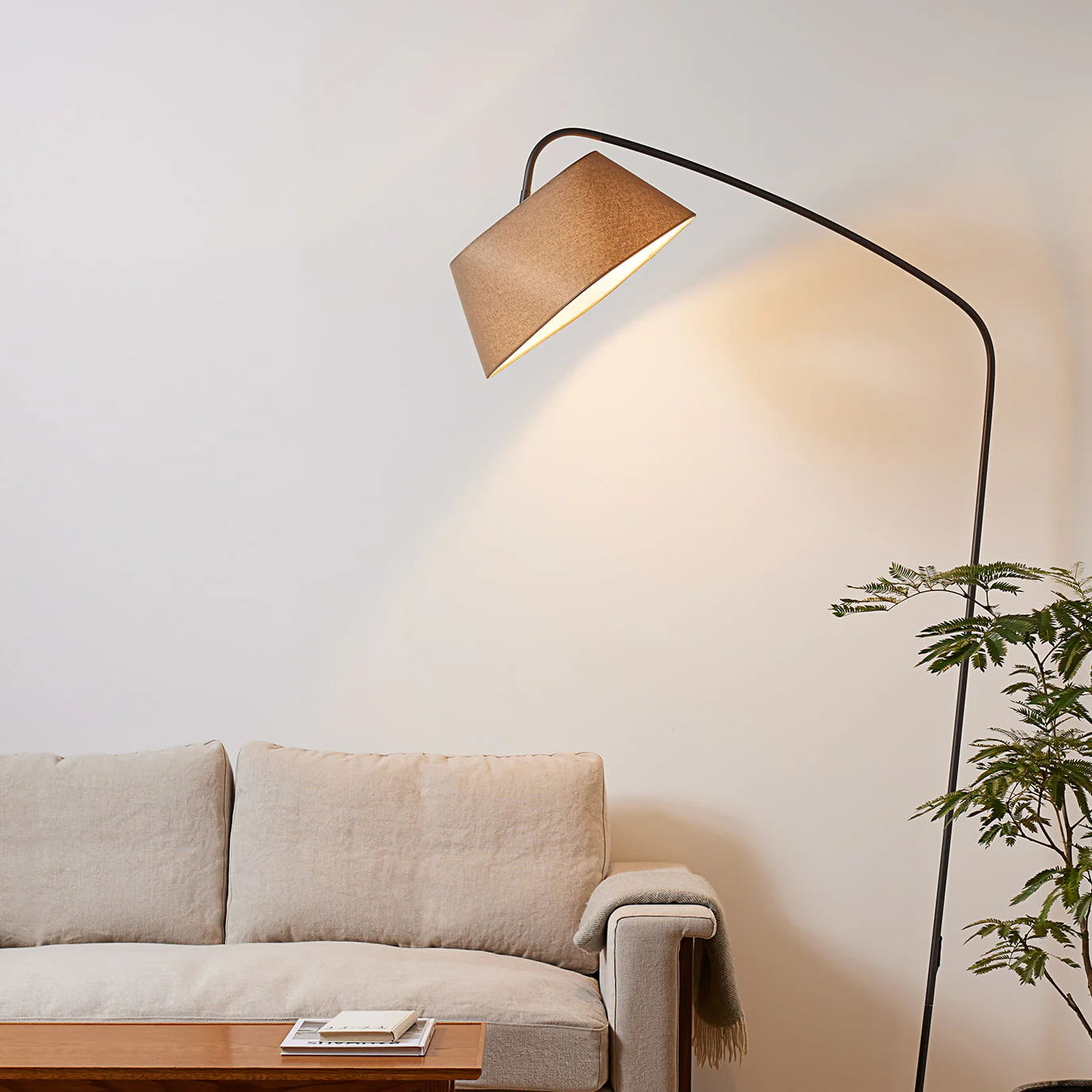Espresso 3-living floor lamp