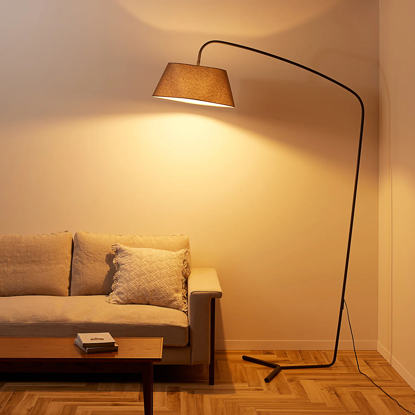 Espresso 3-living floor lamp