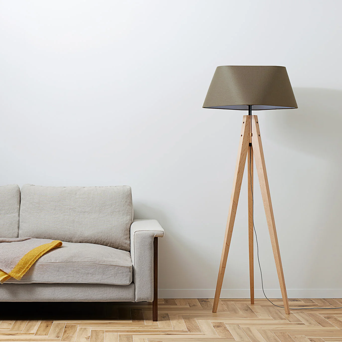 Espresso 3-floor lamp