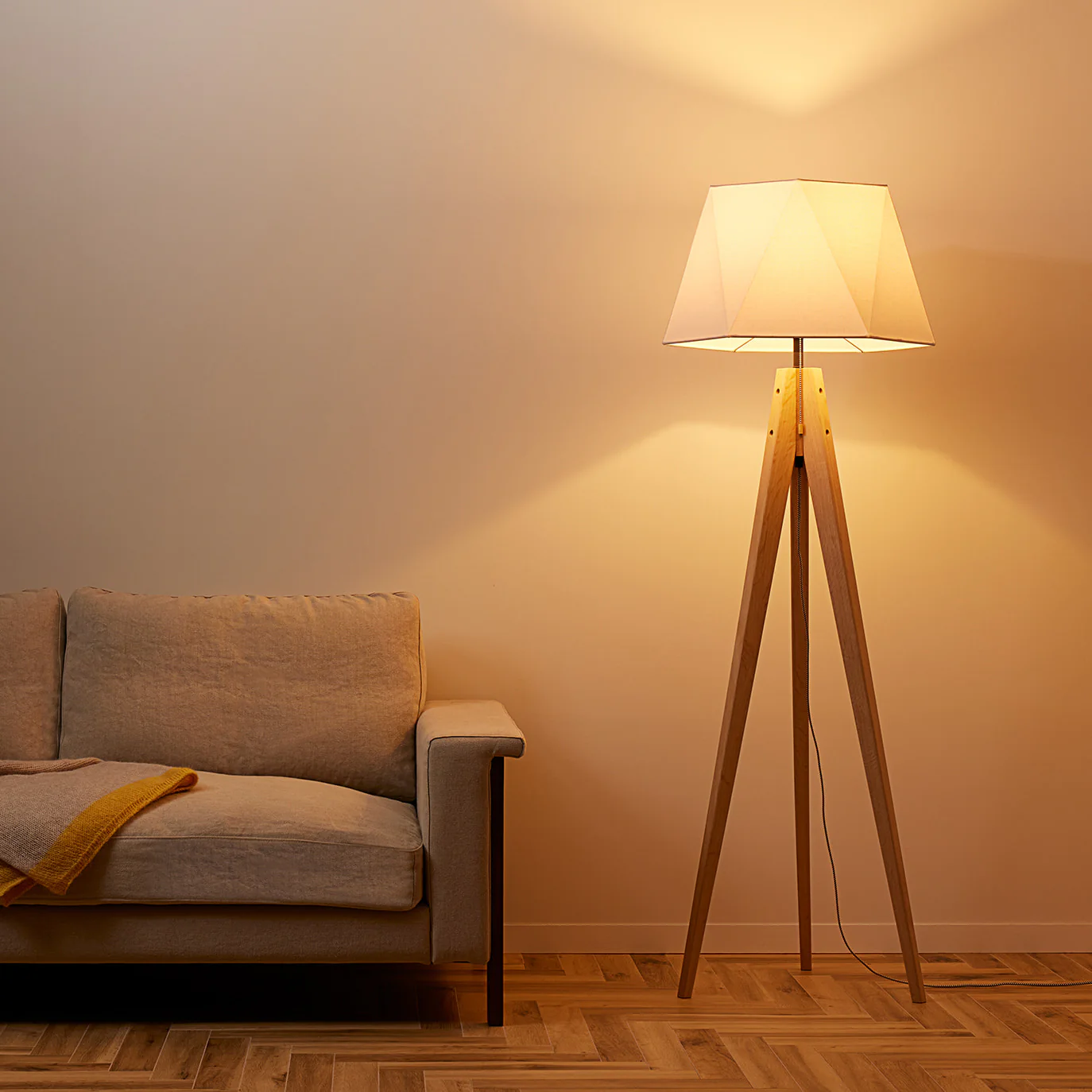 Espresso 2-floor lamp