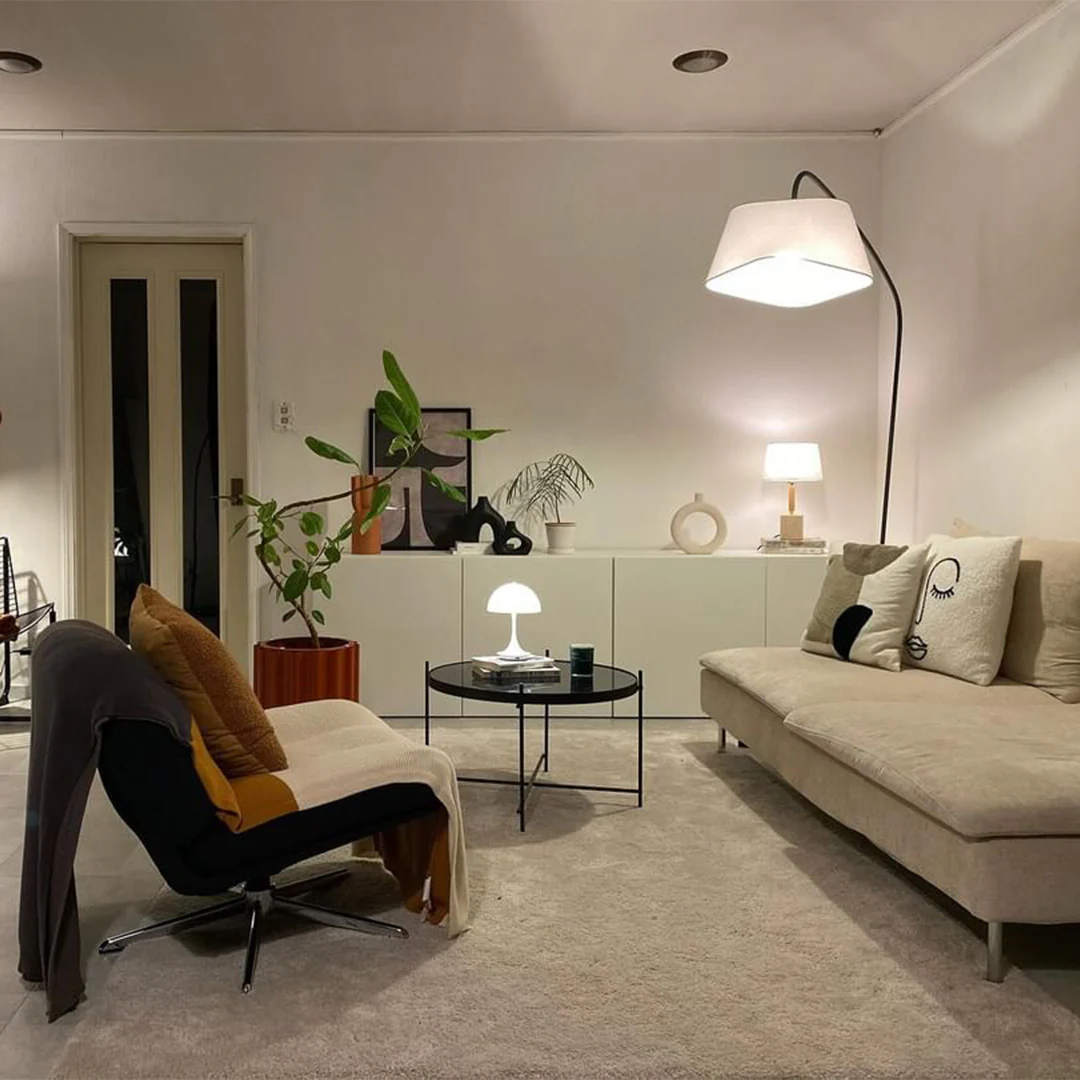 Espresso 3-living floor lamp