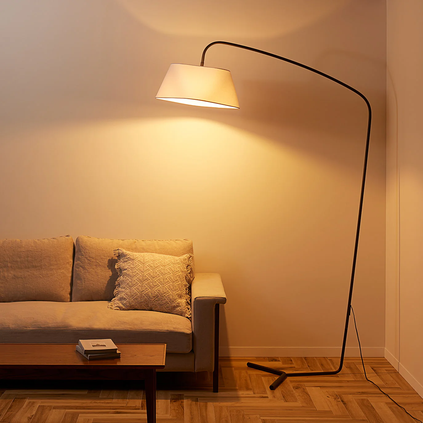 Espresso 3-living floor lamp