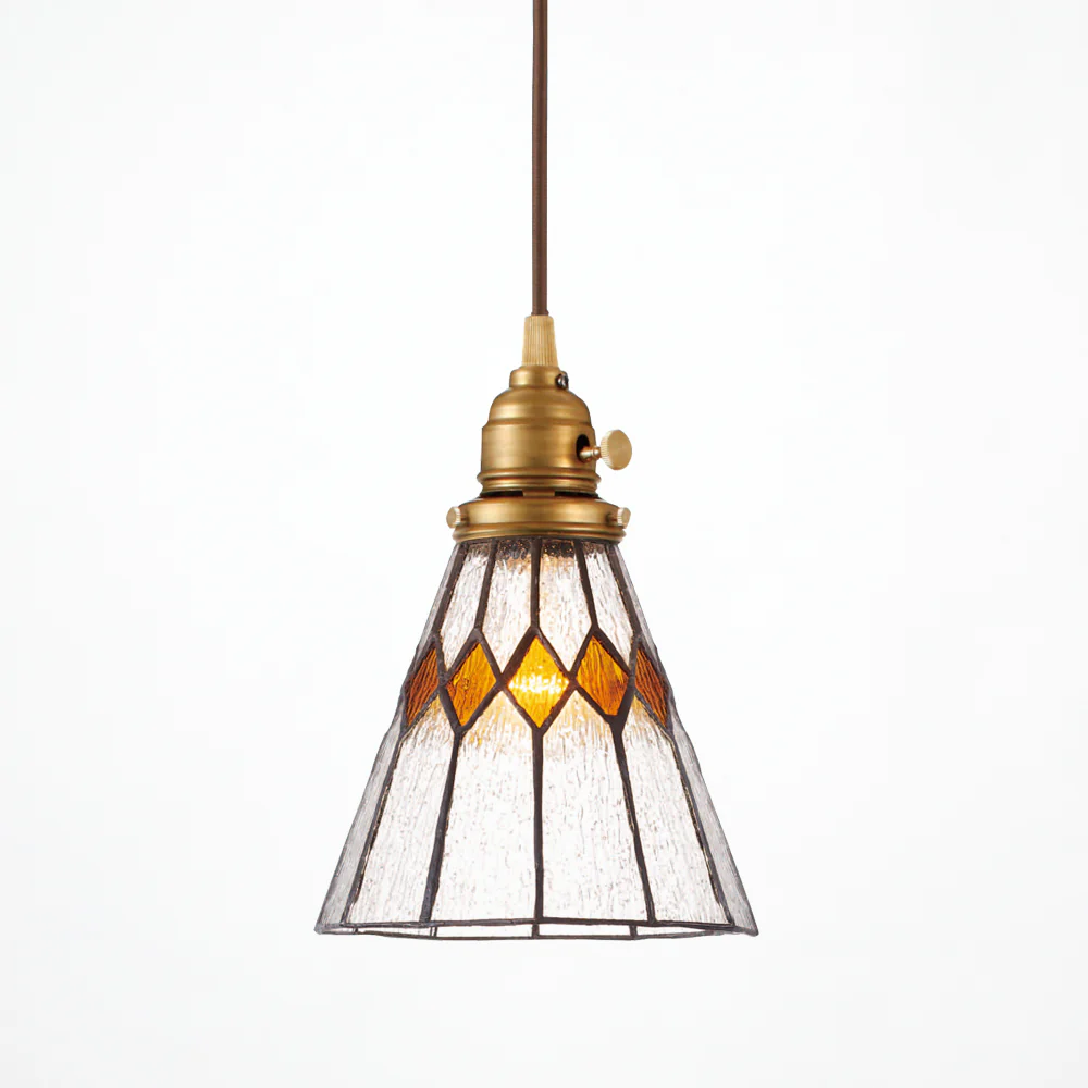 Stained glass-pendant Break