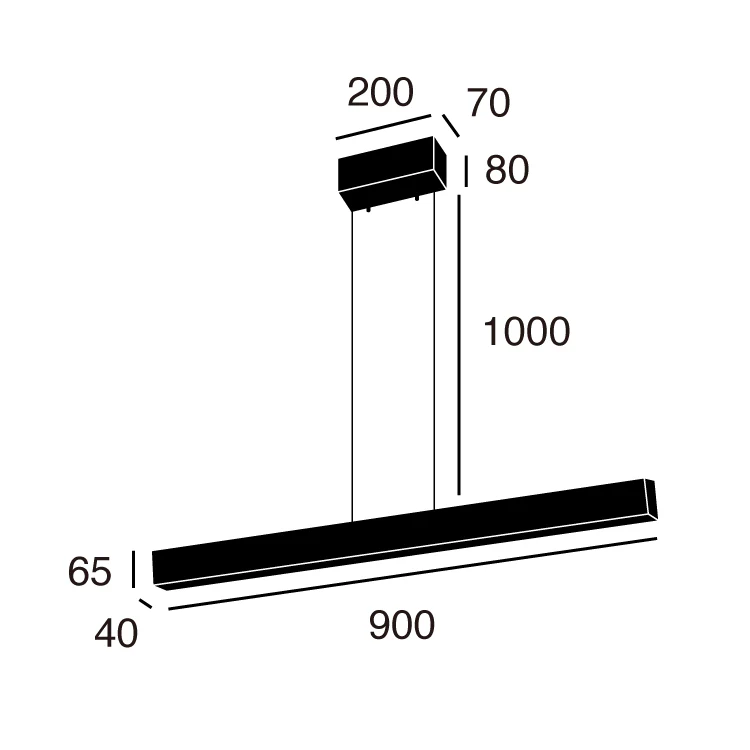 Bridge90 LED-pendant