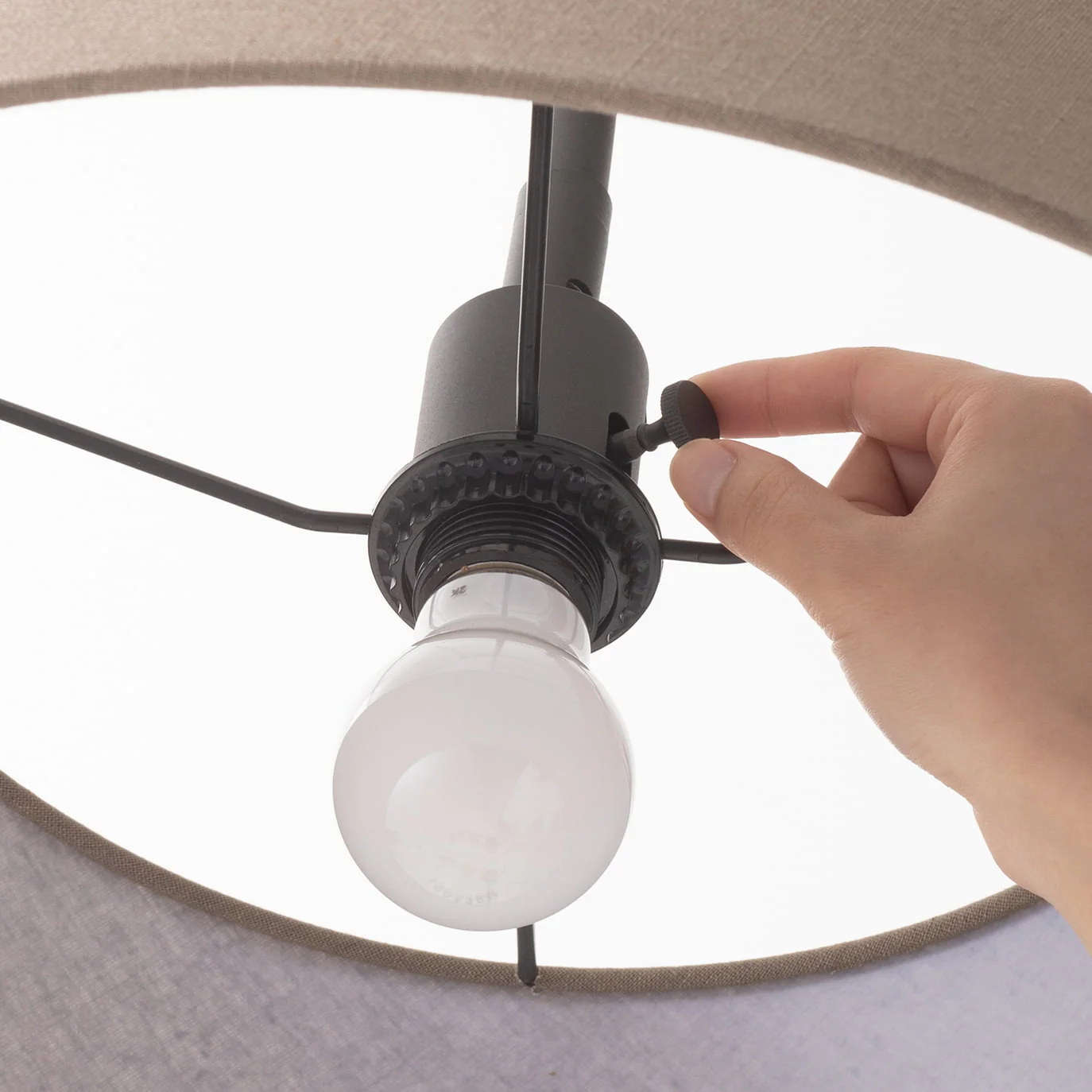 Espresso 2-living floor lamp