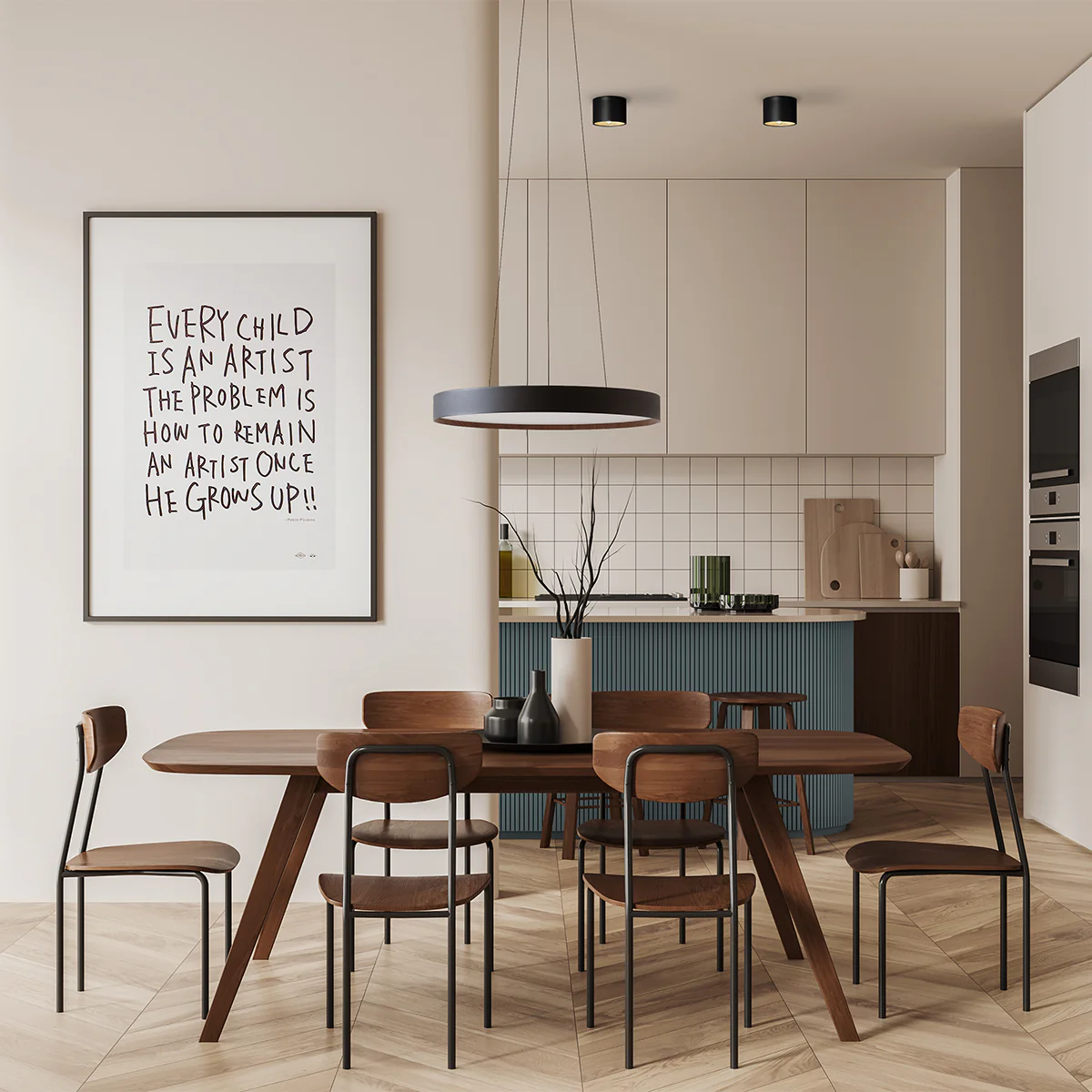 Glow 5500 LED-pendant light