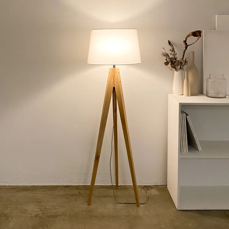 Cappuccino-floor lamp