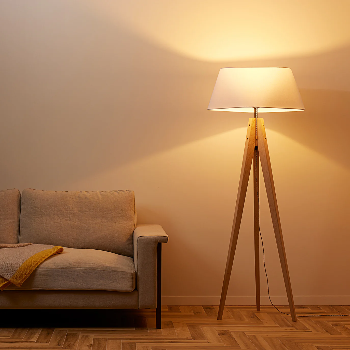 Espresso 3-floor lamp
