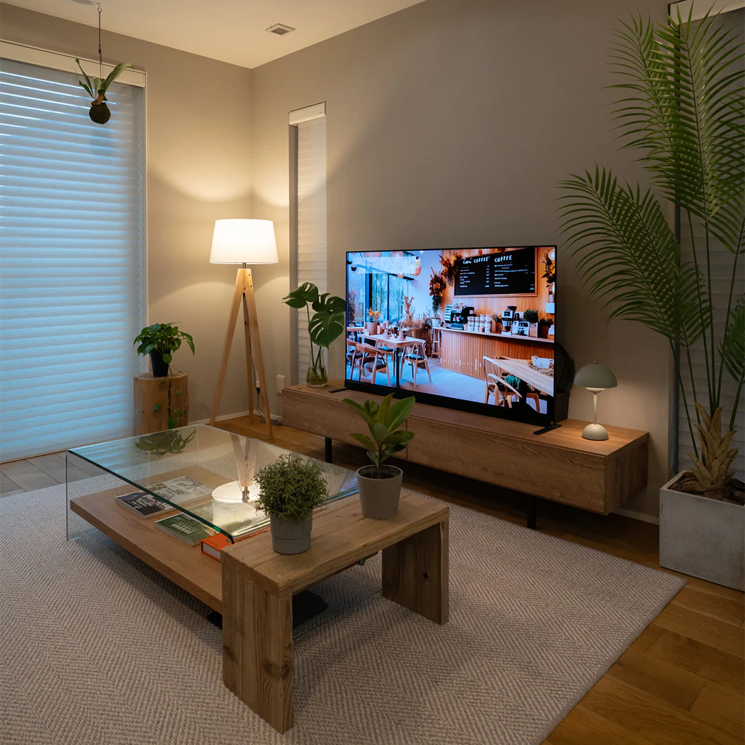 Cappuccino-floor lamp