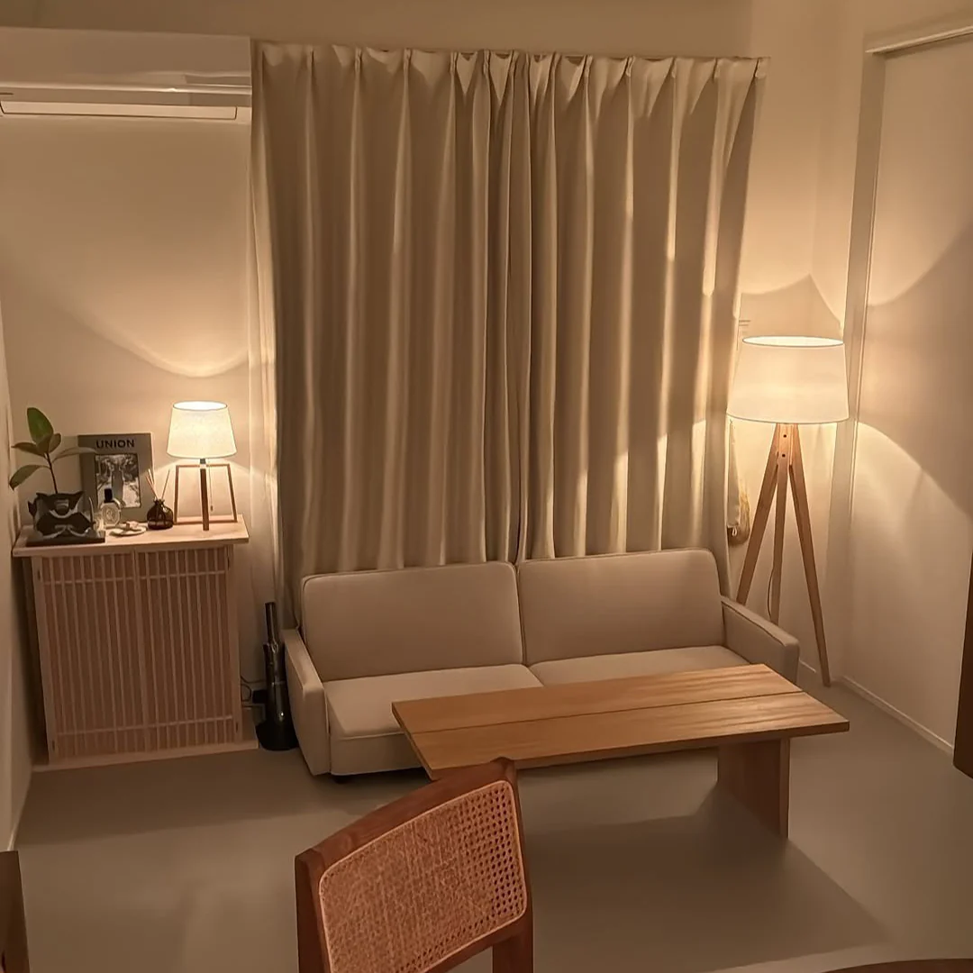 Cappuccino-floor lamp