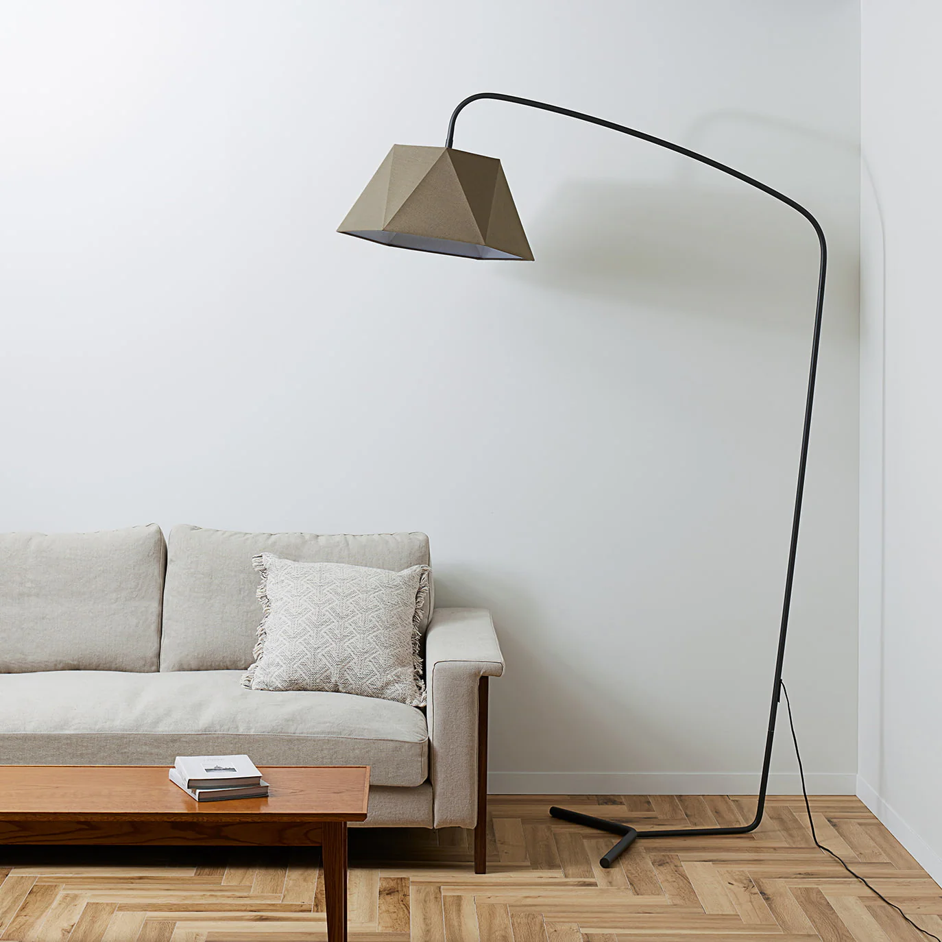 Espresso 2-living floor lamp