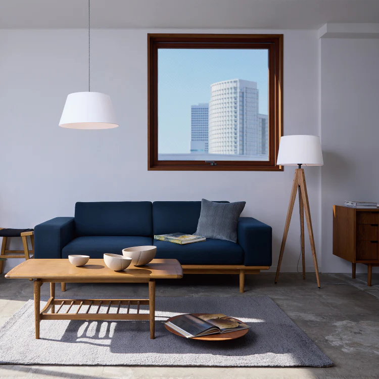 Cappuccino-floor lamp