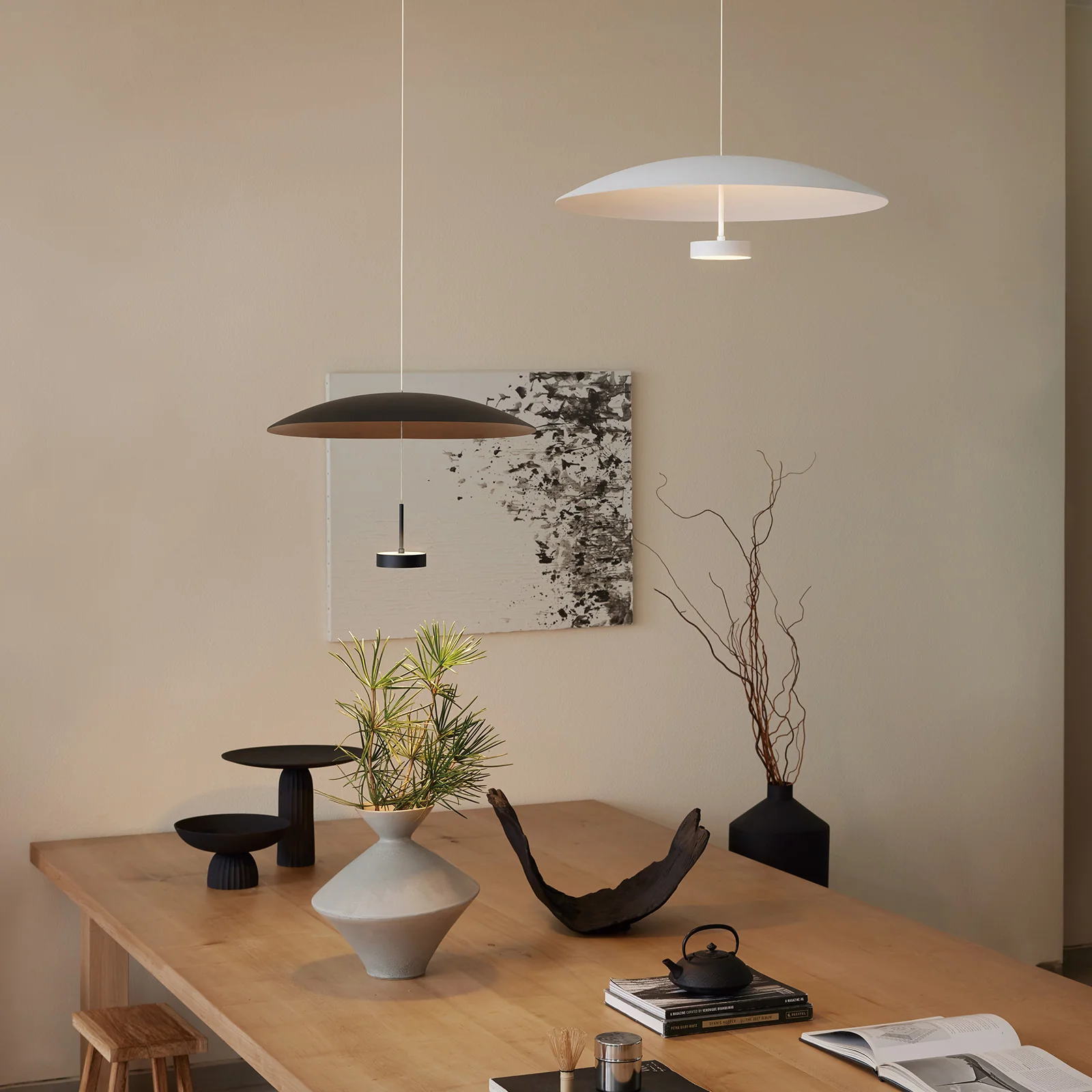Core LED-shade pendant light