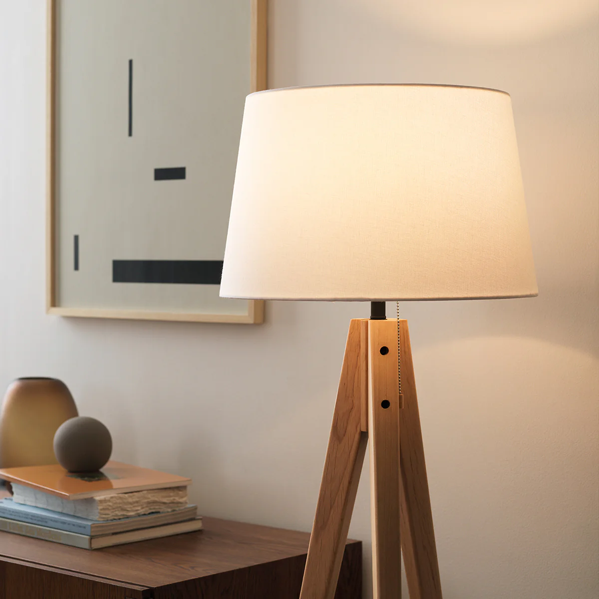 Cappuccino-floor lamp