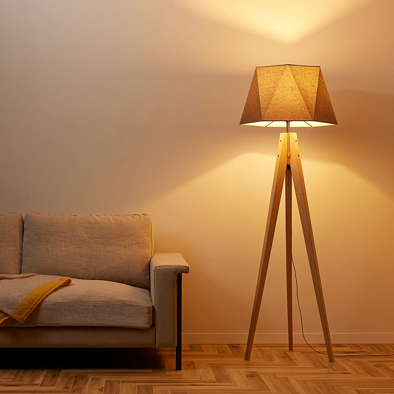 Espresso 2-floor lamp