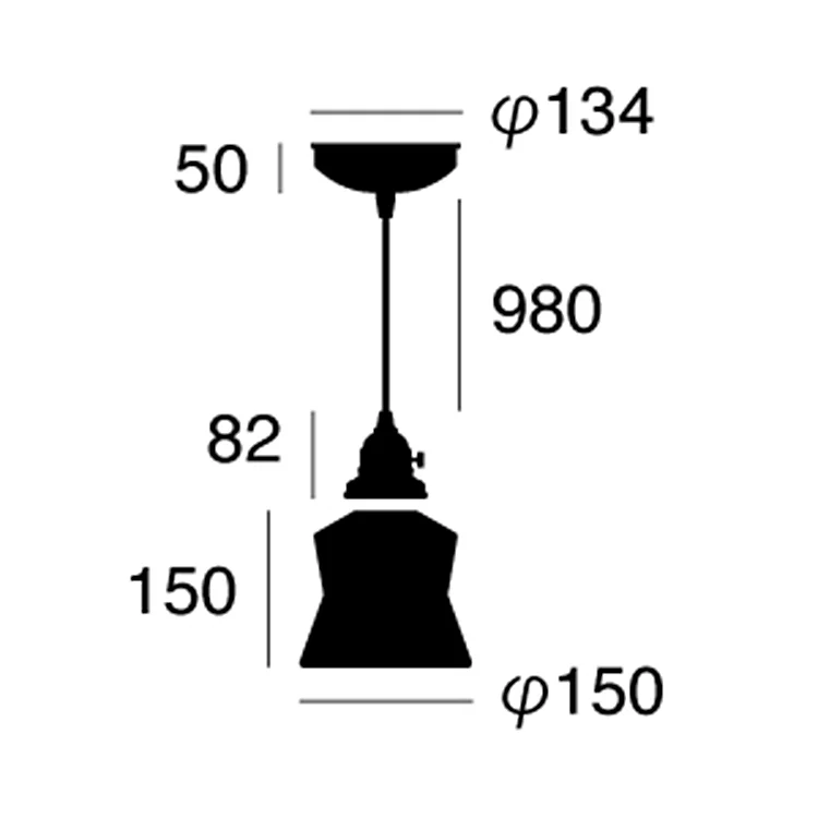 Stained glass-pendant Helm