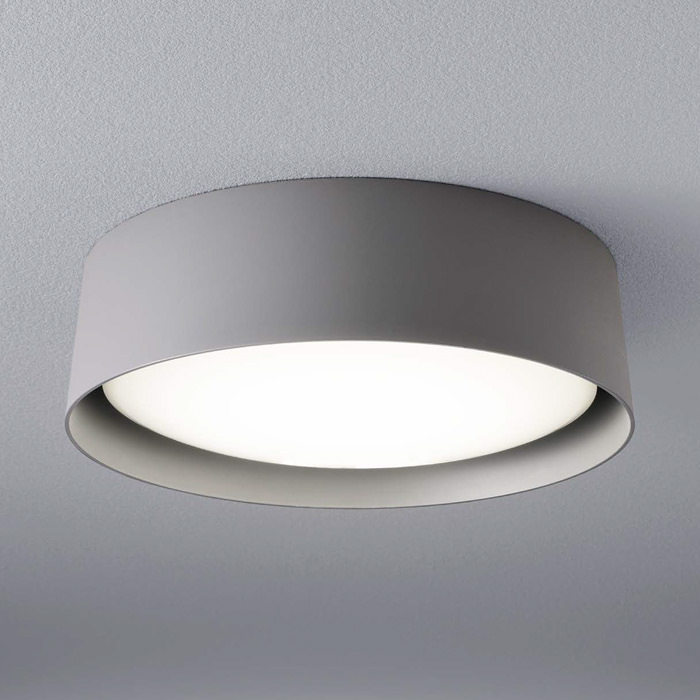 Compact グレー 8畳 ・リモコン式 シーリングライト