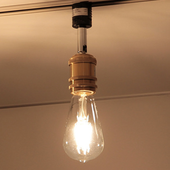 BRASS スポットライト・60W相当 電球色 | ダクトレール用